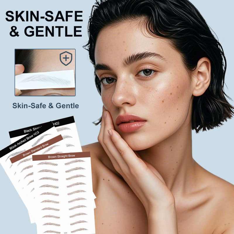 🌿✨ 6D Øyenbrynsoverføring – Få naturlige bryn på et blunk!