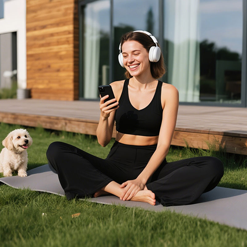 ✨ Høytlivs Yoga Bukser med Lommer