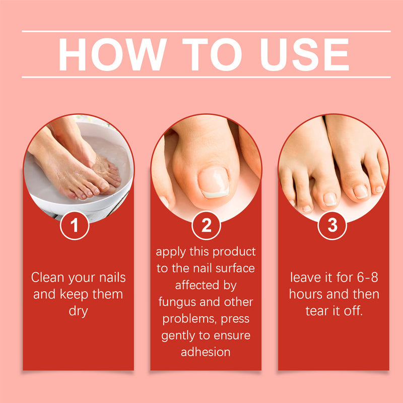 🩹 Antibakterielt negleplaster – Reparer og beskytt（21pcs）