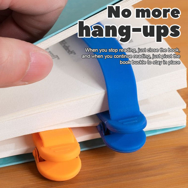 📚 Kreativ Silikonbokmerke – Kjøp 1 Få 1 GRATIS! 🎁