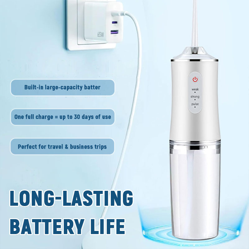 🦷 Elektrisk Vannflosser – Hold tennene rene etter hvert måltid