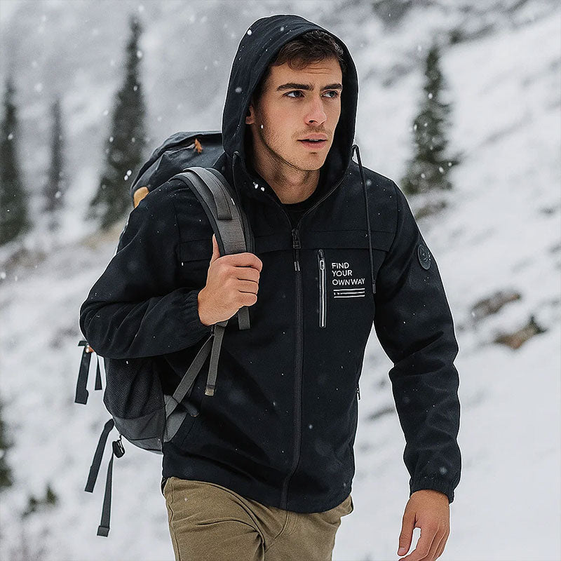 🍂❄️ Herre Hettejakke – Perfekt for Høst & Vinter