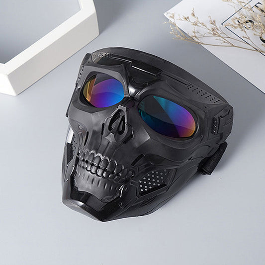 Skull motorsykkelbriller, kjørebriller, hjelm