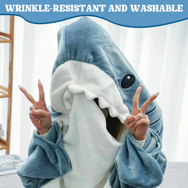 🦈 One Piece Høst- & Vintersovepose i Hai-design