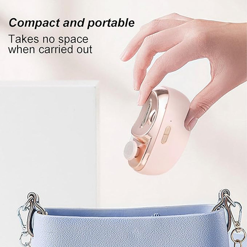 ✨ Elektrisk Neglepolerer & Sikker Negleklipper