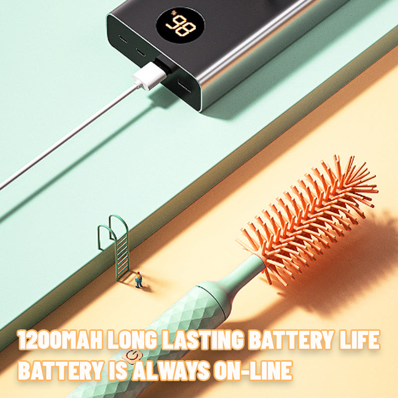 🍼✨ Elektrisk 360° Flaskebørste – Enkel & Dyp Rengjøring! 🎁 Fri frakt