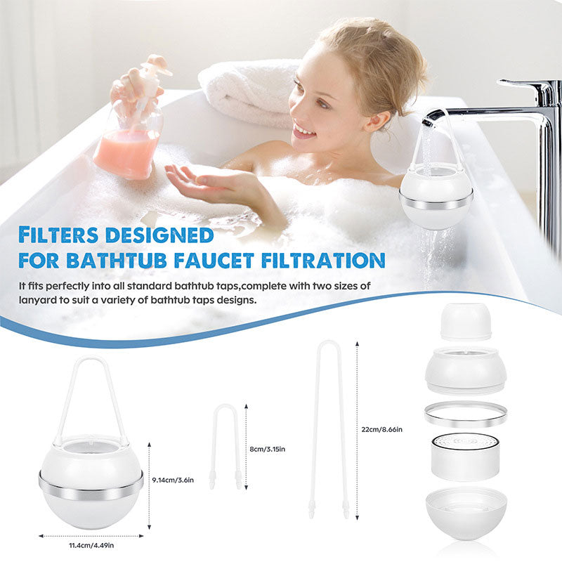 🚿 Premium Badekarfilter – Renere Vann, Mykere Hud