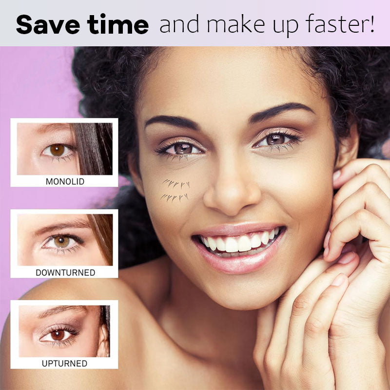 ✨ Dobbel Eyeliner med Stempel for Nedre Vipper 👁️‍🗨️