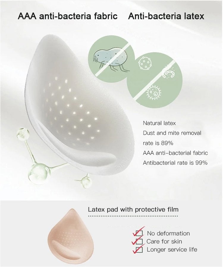 🔥 Ribbet Push Up Justerbar Trådløs BH for Kvinner – Kjøp 3, Få 50% Rabatt!