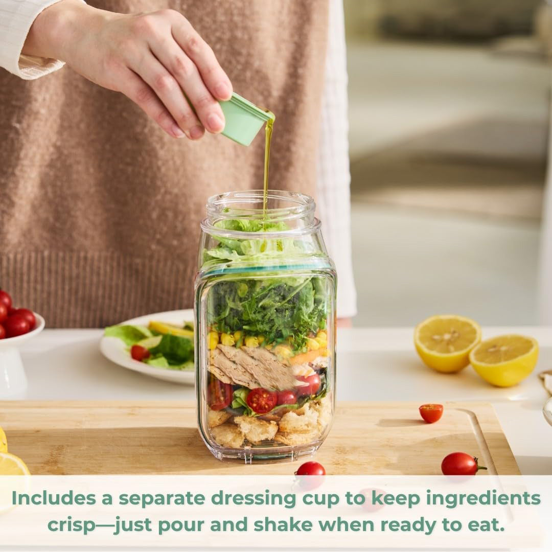 ✨Kreativ design✨ Oppbevaringsglass for grønnsakssalat