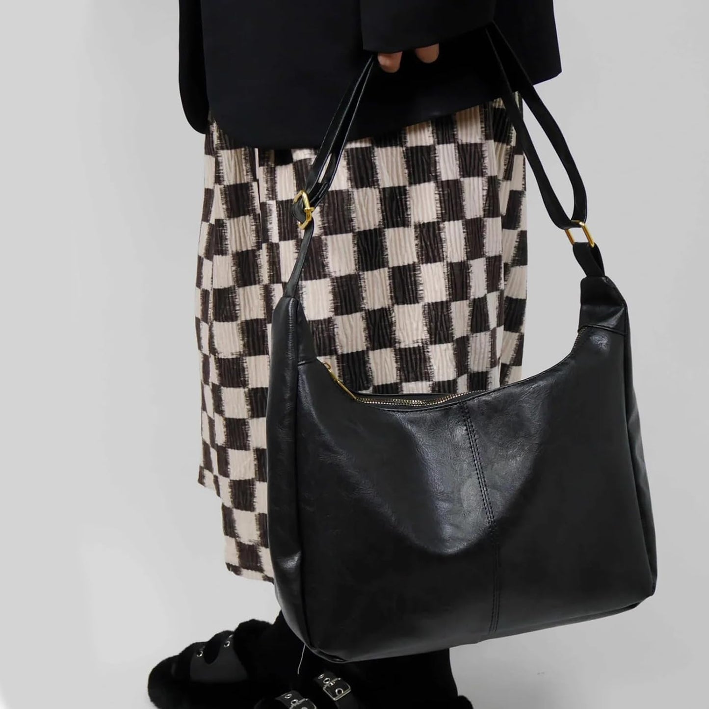 👜 Vintage Crossbody – Stor & Trendy 2025