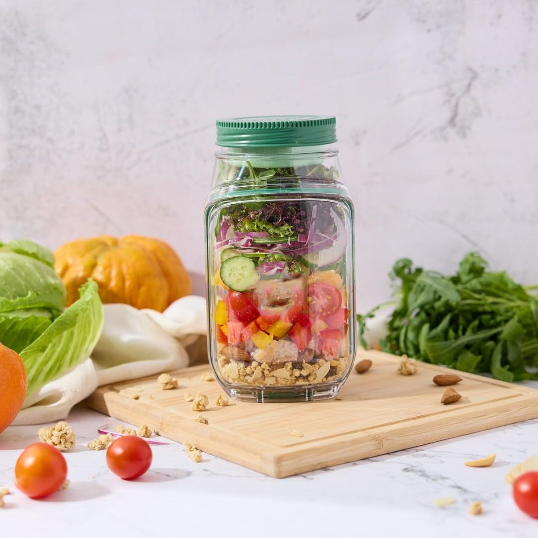✨Kreativ design✨ Oppbevaringsglass for grønnsakssalat