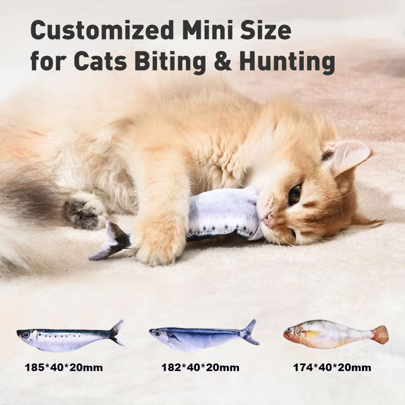 🐾 Interaktiv Fisk – Perfekt Leke for Katter