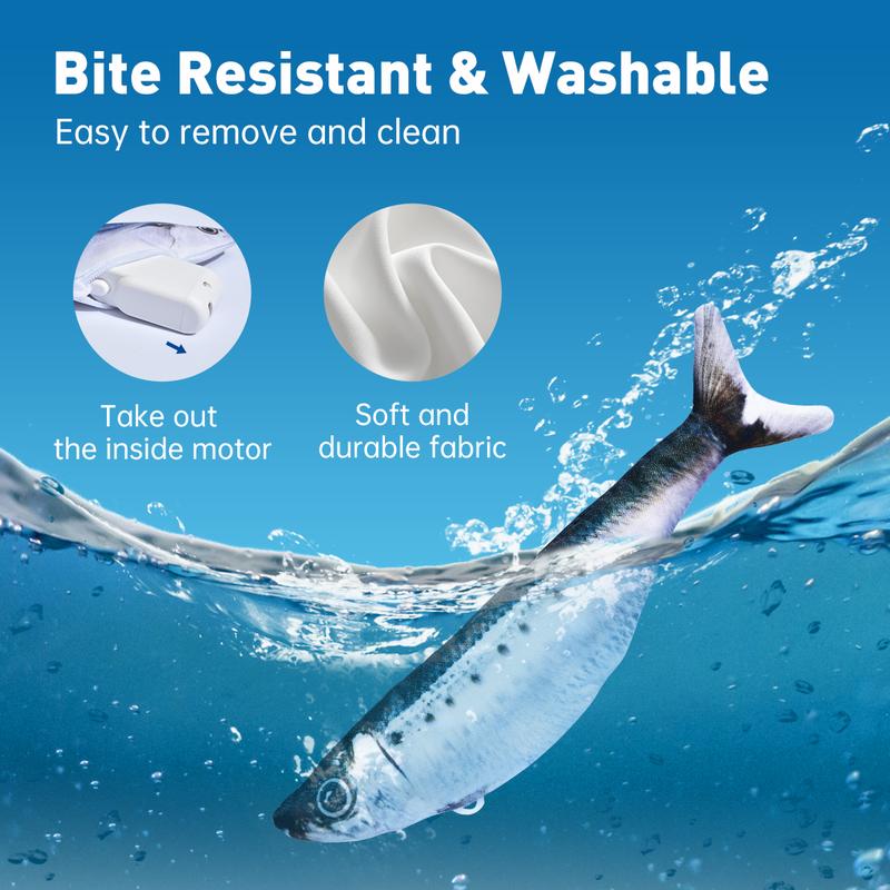 🐾 Interaktiv Fisk – Perfekt Leke for Katter