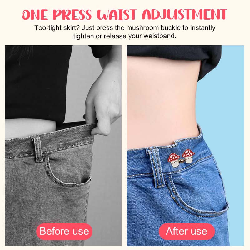 🍄 Soppformet Midjebespenne – Fiks Løse Bukser På Sekunder!