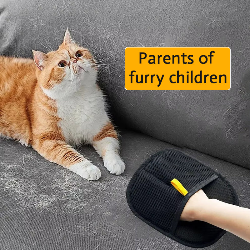 🐾🧤 Kattehår-fjerningshansker – gjør hjemmet rent og katten glad!