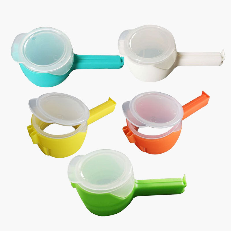 🔒🔄 Matposeklyper med Helleåpning – Enkel utmating & god tetting!