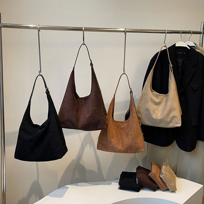 👜 Ny Suede Bucket Bag – Høst & Vinter 2025