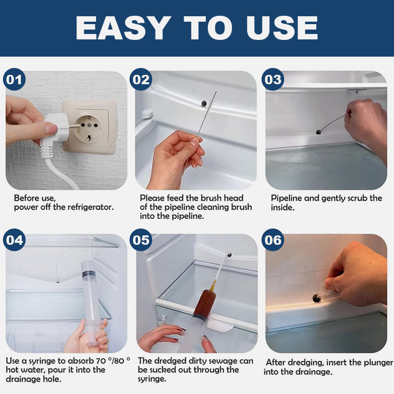 Rengjøring av kjøleskap