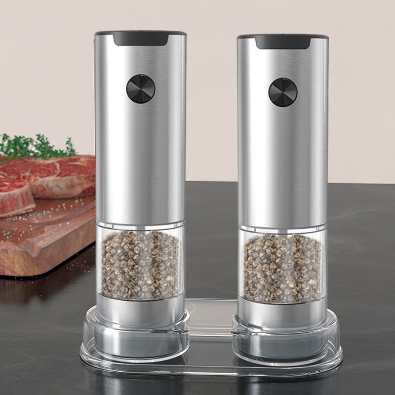 ⚡ Elektrisk Kvern – Enkel, Justerbar & Med Lys