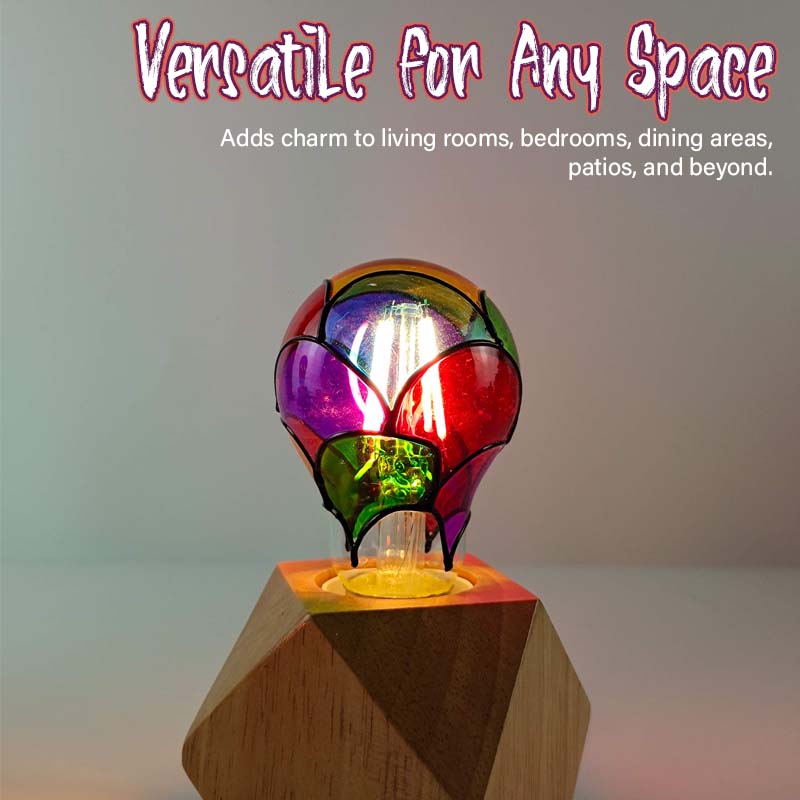 💡 Kreativ Håndmalt Lyspære – DIY Fargerik Dekorasjon med Varm LED 🎨