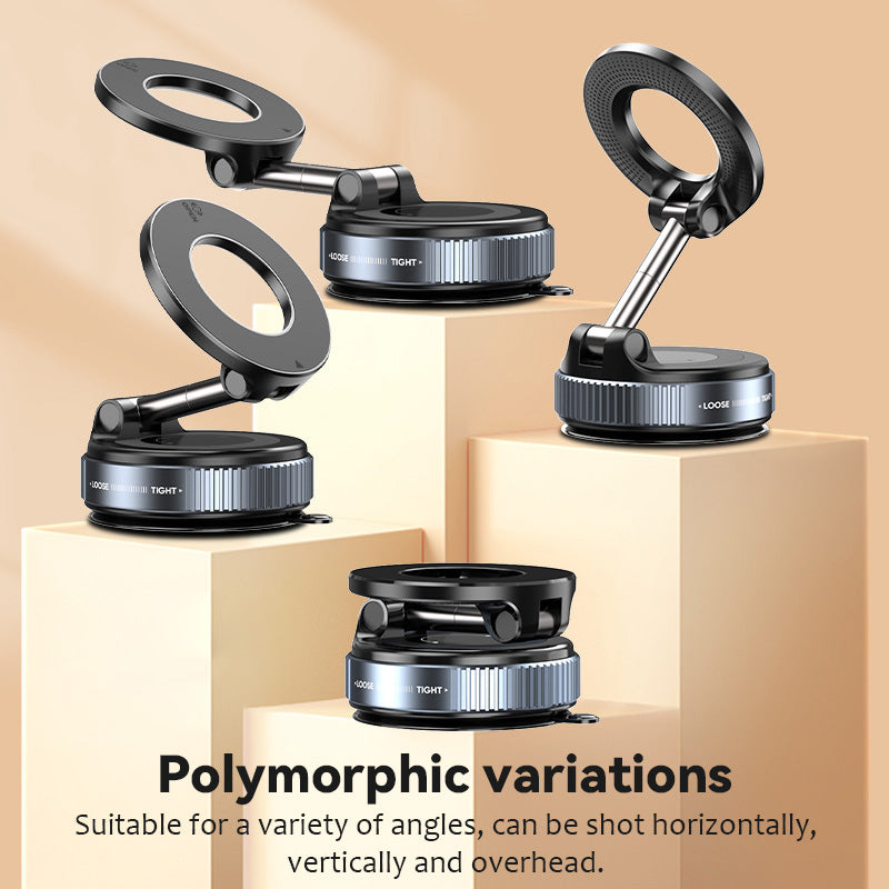 Vakuumroterende magnetisk bilholder