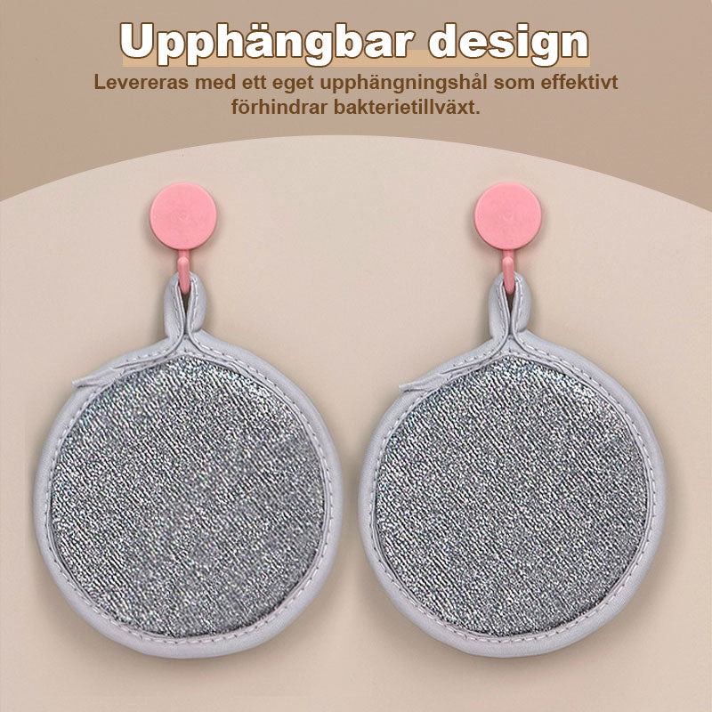 🧽 Dobbeltsidig sølvsvamp – Kjøkkenets fettfjerner