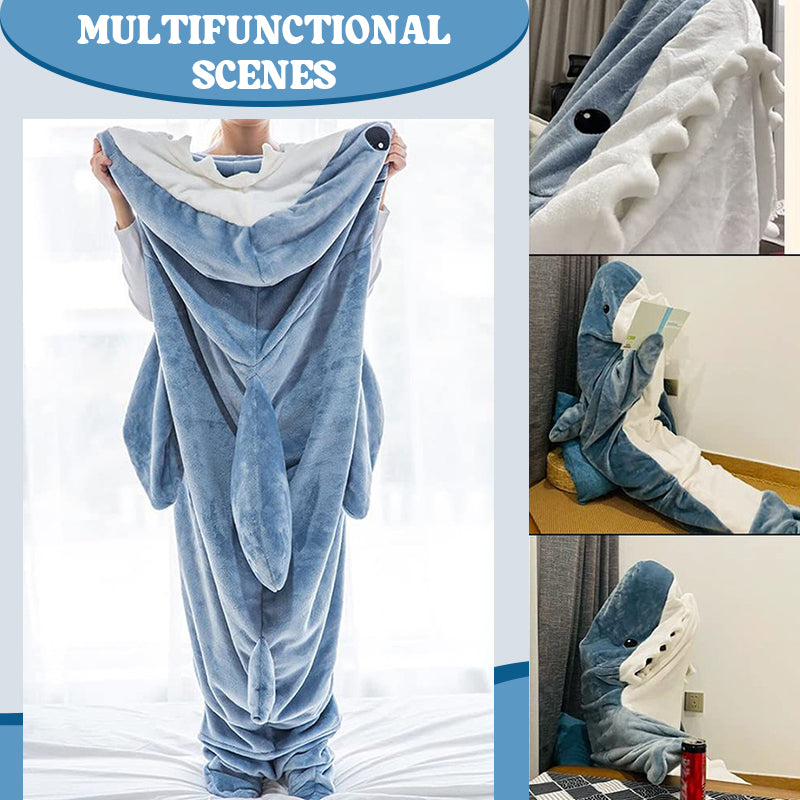 🦈 One Piece Høst- & Vintersovepose i Hai-design