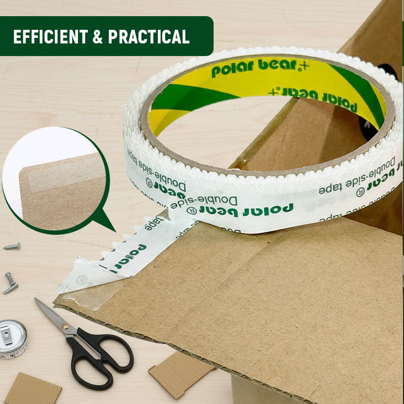 ✂️ Dobbeltsidig Rivbar Teip – Enkel & Praktisk