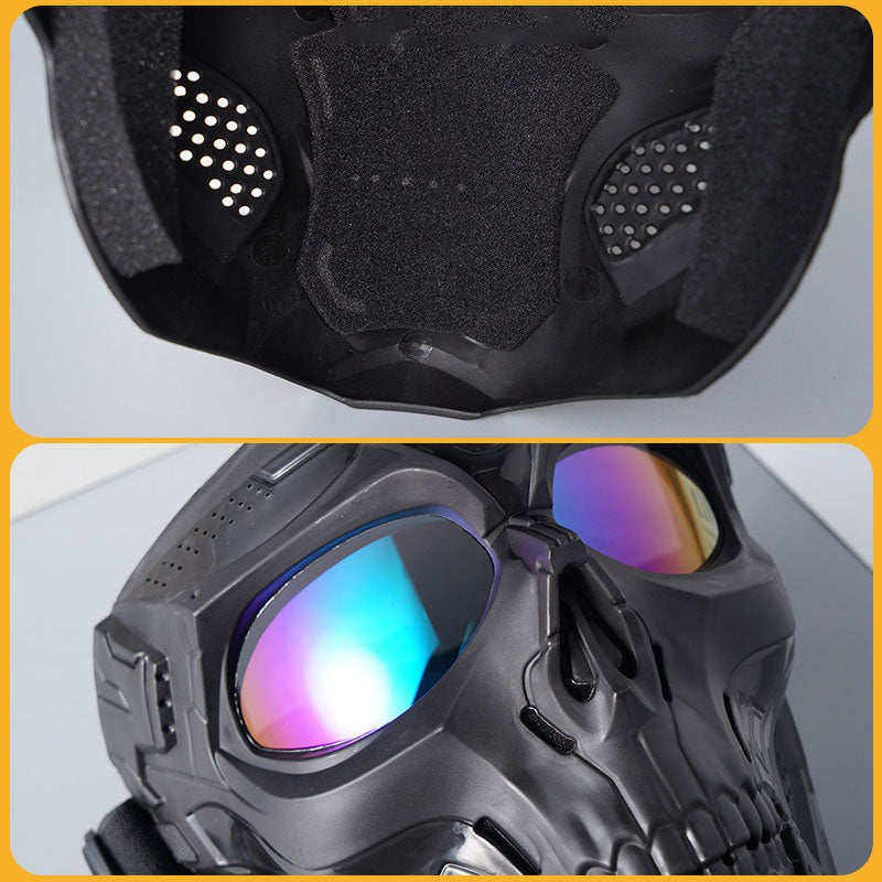 Skull motorsykkelbriller, kjørebriller, hjelm