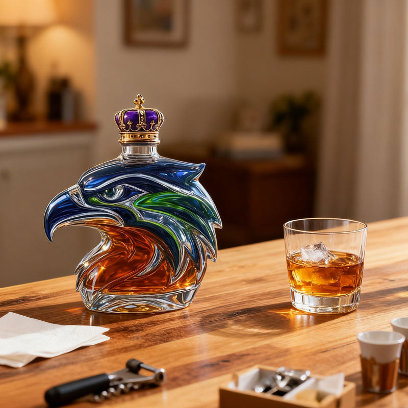 🦅 Havørn Whiskyflaske – Naturens Konge på Bordet