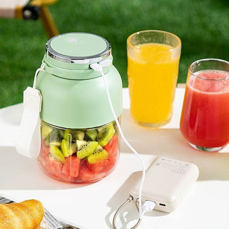 🍹Bærbar juicepress liten tonkop