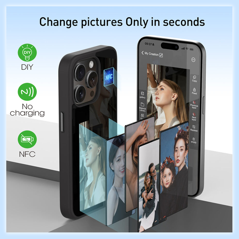 📱✨ NFC + DIY Fargeblekk-skjerm Deksel