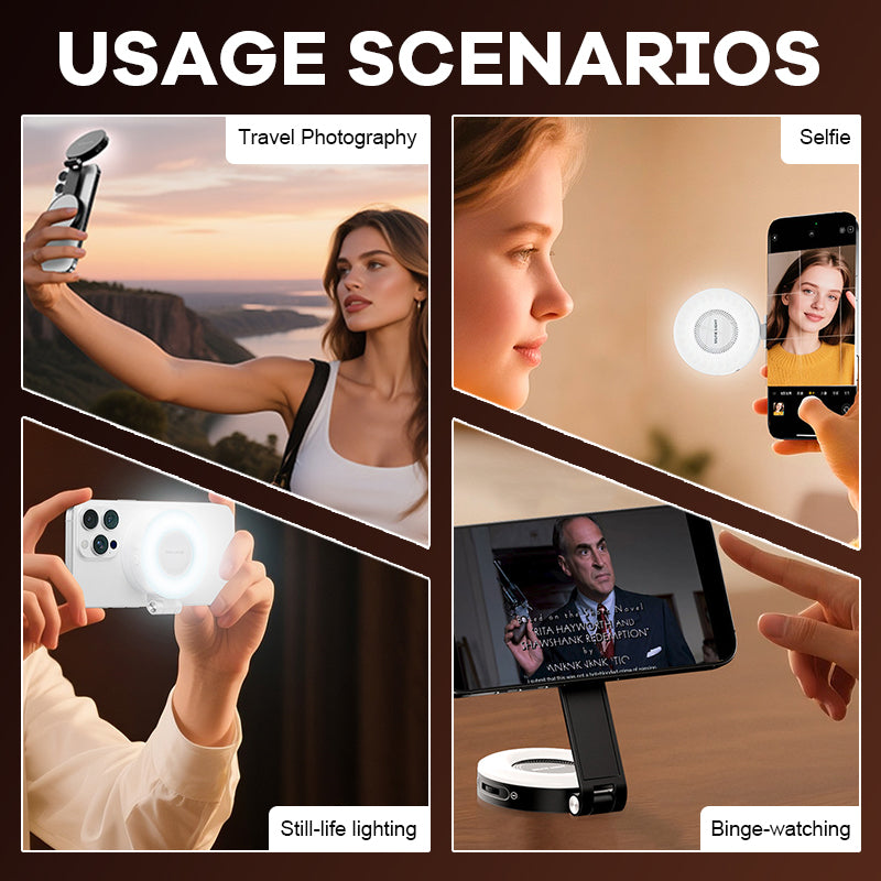 ✨ Magnetisk fylllys | Skinn naturlig