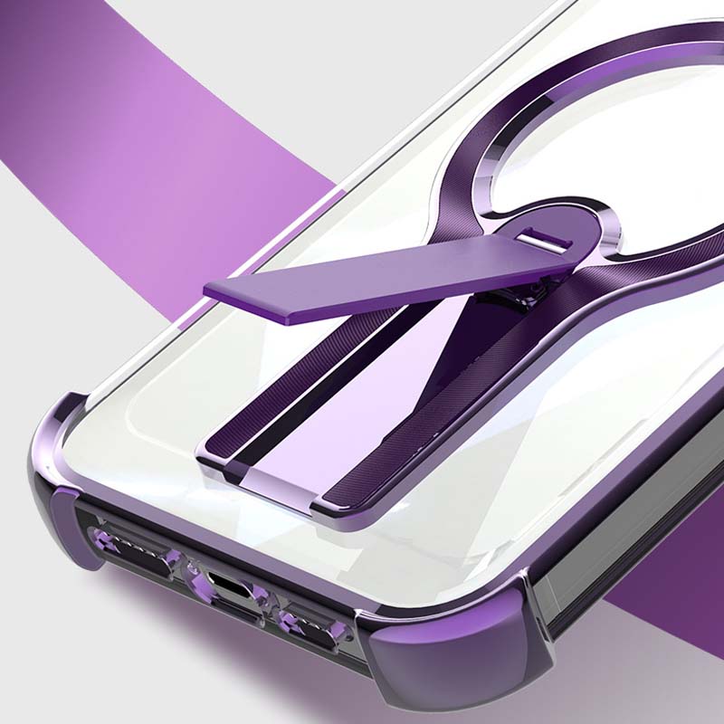 Magnetisk mobilveske med fire hjørner og fallsikring