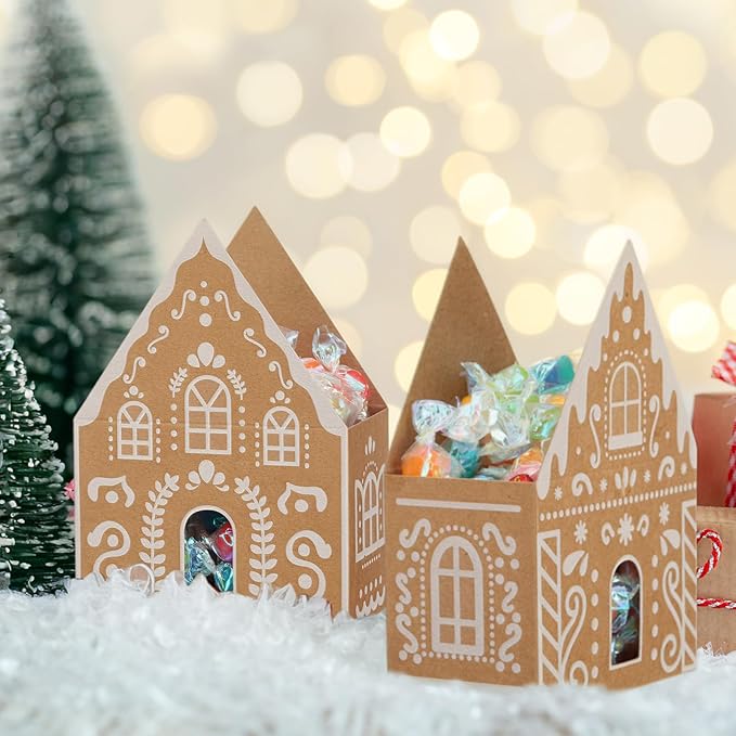 Pepperkakehus gavekurv