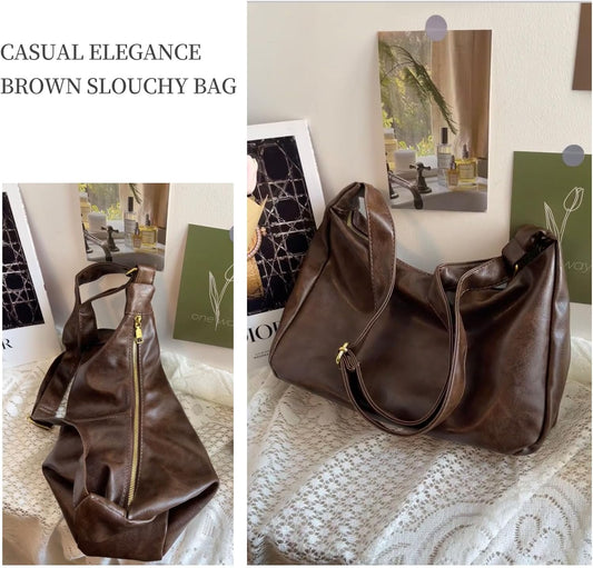 👜 Vintage Crossbody – Stor & Trendy 2025