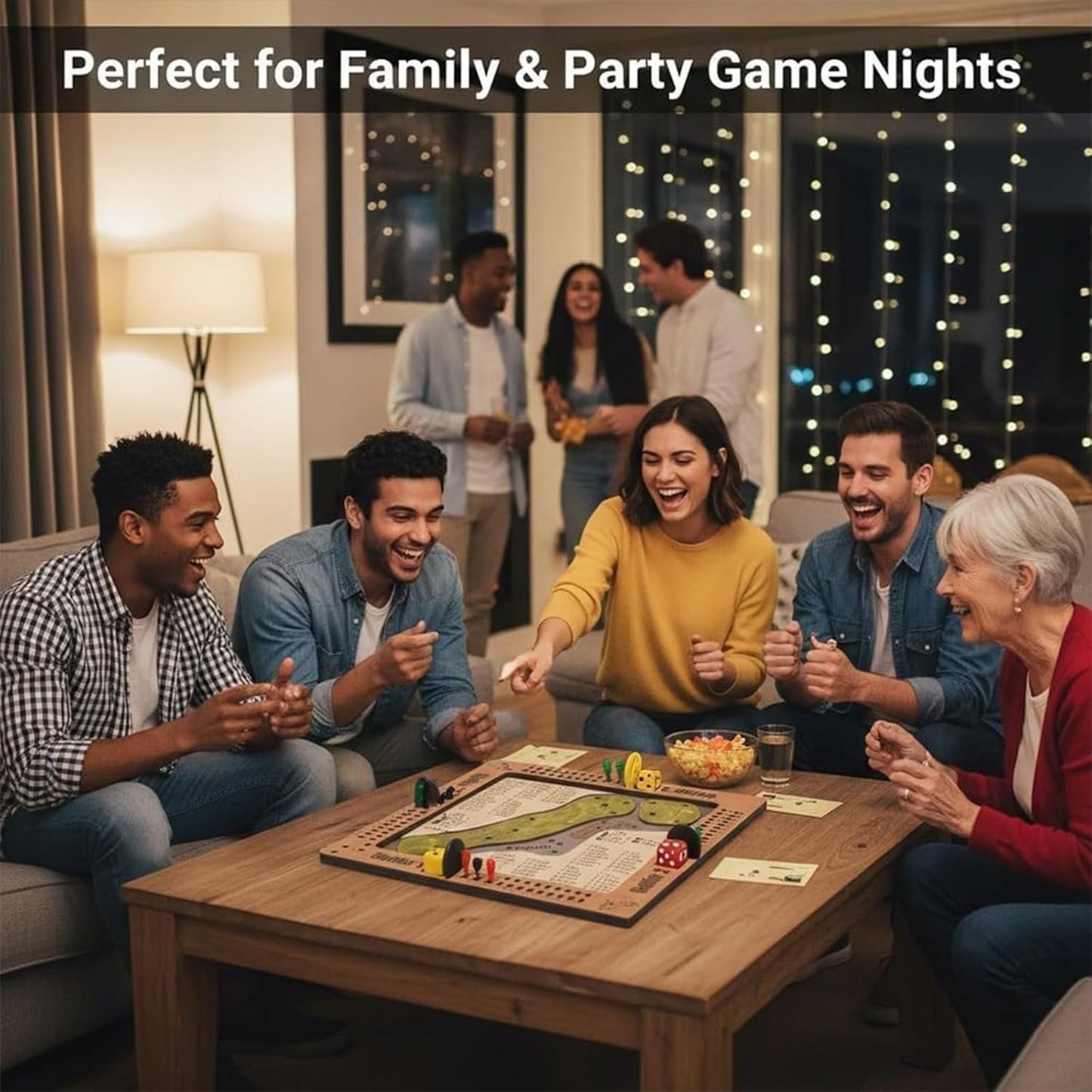 ⛳Bordspill med terninger og golf🎲✨