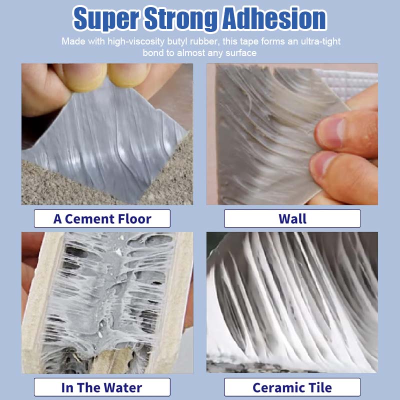 💧🔧 Butyl Vanntett Tape – Sterk Tetting for Alle Overflater!