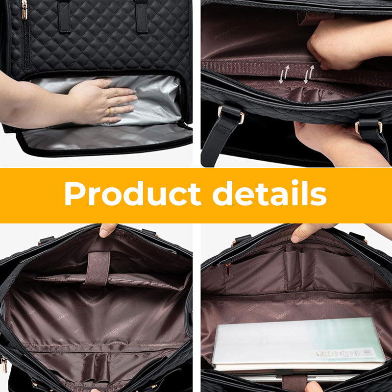 👜 Tote Bag – Laptop & Matboksrom