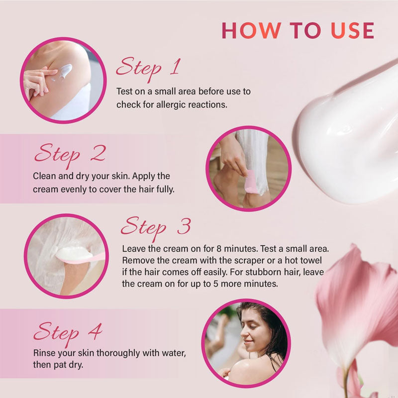 🌸Universell hårfjerningskrem for hele kroppen, skånsom og etterlater ingen svarte flekker🌸