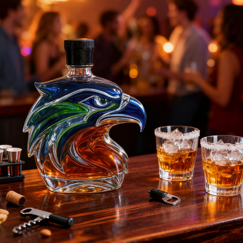 🦅 Havørn Whiskyflaske – Naturens Konge på Bordet