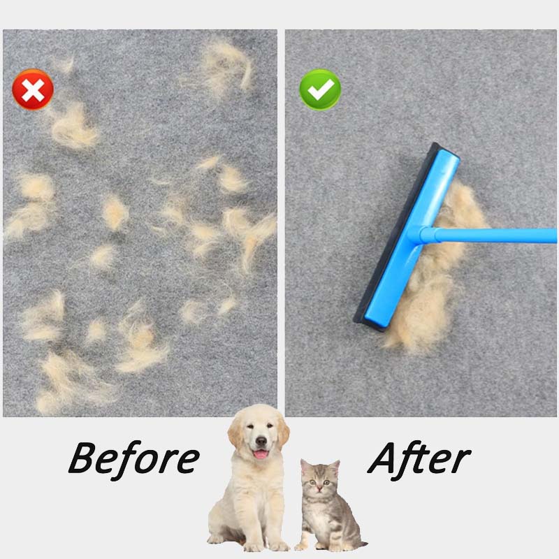 🐾🧹Effektiv Gummibørste for Kjæledyr – Fjern Pels og Hår Lett!