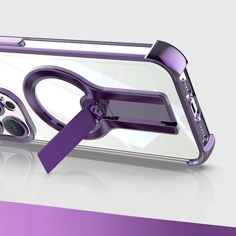 Magnetisk mobilveske med fire hjørner og fallsikring