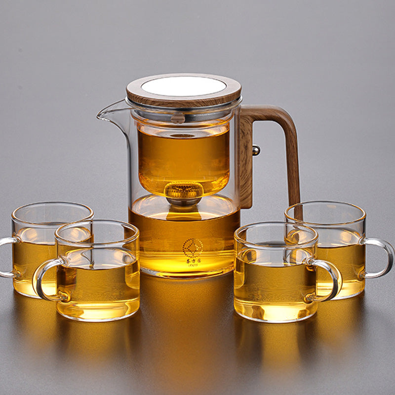 Magnetisk glassfilterkaraffel – Elegant te-nytelse gjort enkelt