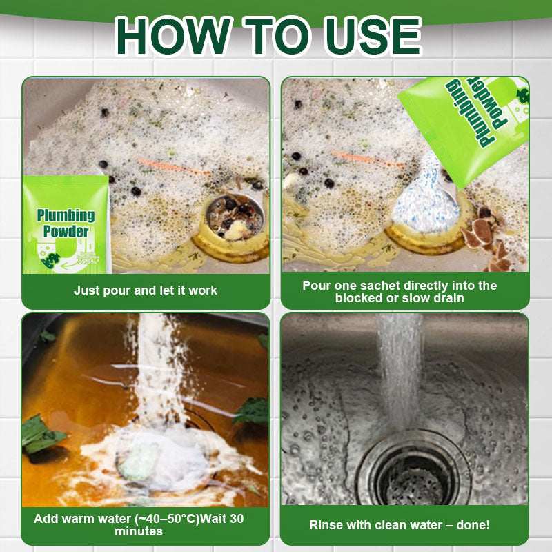 Høyhastighets rørrenseskumpulver