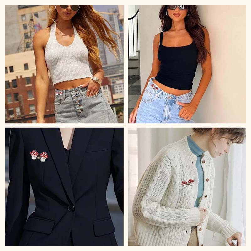 🍄 Soppformet Midjebespenne – Fiks Løse Bukser På Sekunder!