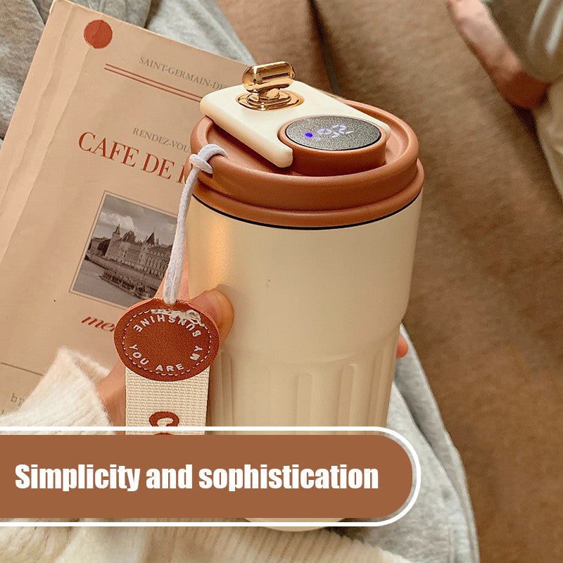 ☕ Kaffetermos med Temperaturdisplay