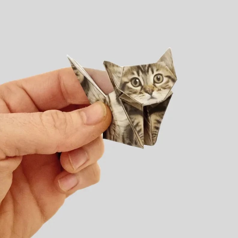 🐱DIY Origami Katter – Koselig hobby & gaveidé