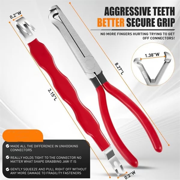 Verktøy for å fjerne rekkeklemmer fra elbiler